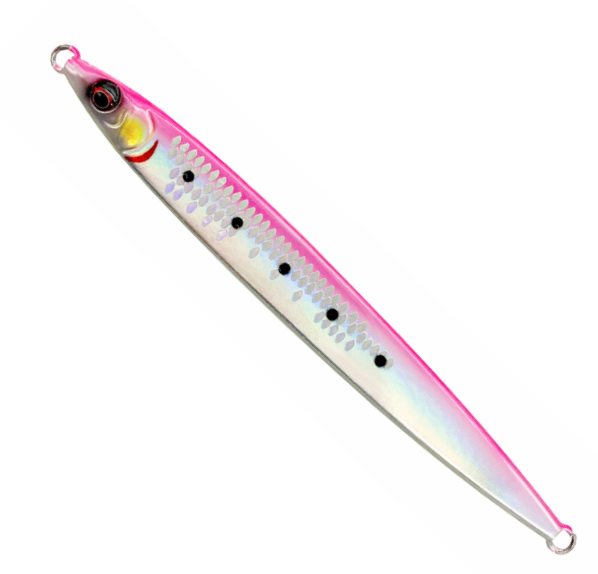 Savage Gear Sardine Slider 150g UV Pink Glow