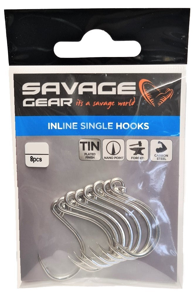 Savage Gear Inline Single Hooks 3/0