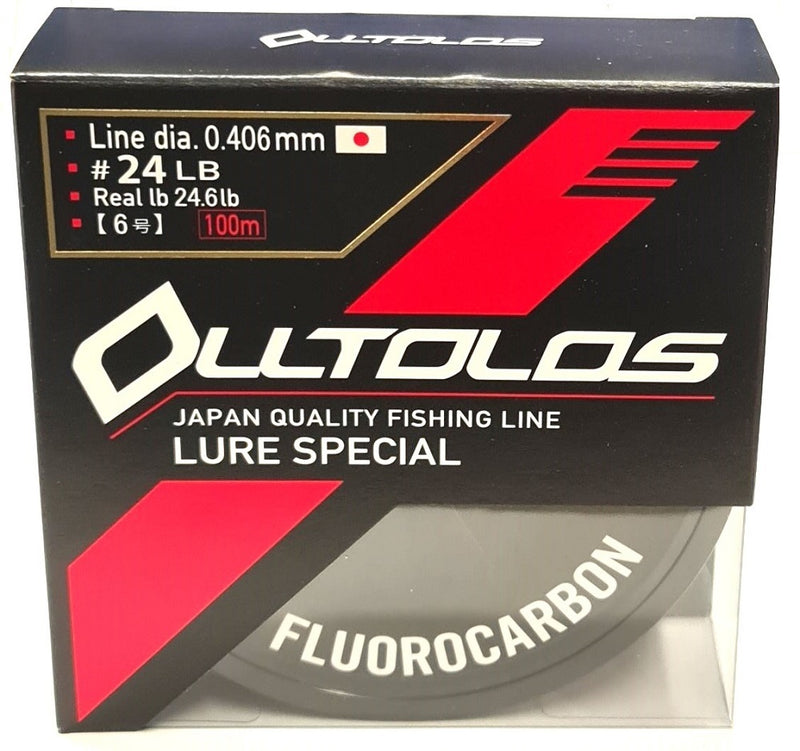 YGK Olltolos Fluorocarbon 0.40mm 24lb