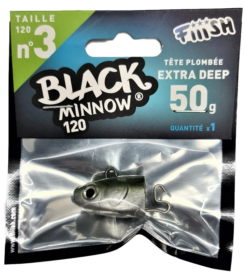 Fiiish Black Minnow 120 No3 50g Head