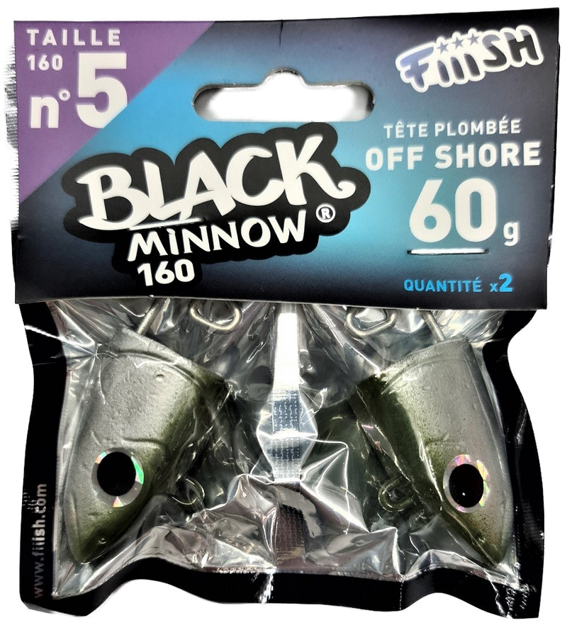 Fiiish Black Minnow 160 No5 60g Head