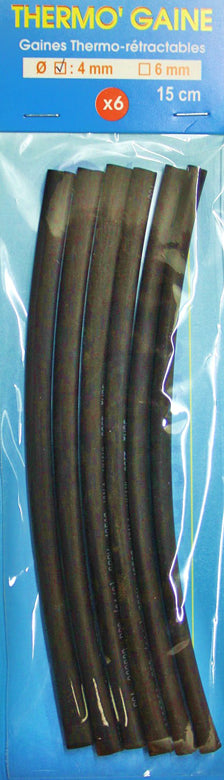 Heat Shrink Tubing - Black - 3mm