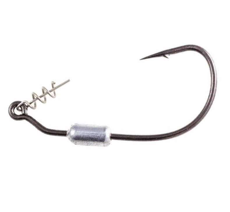 academy savage gear weedless weighted hook with corkscrew Weedless/Texas Style Hooks