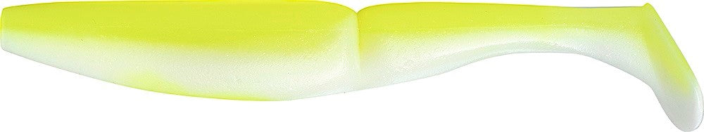 Leurre Souple SAWAMURA One UP SHAD 6" – 19g, Fourreau De 5, Couleur Chartreuse