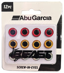 Abu Garcia Beast Screw-In Eyes 1cm (pkt of 12)