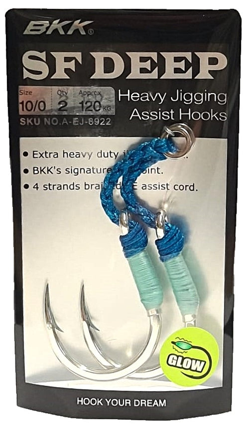 BKK SF-Deep Assist Hooks 10/0
