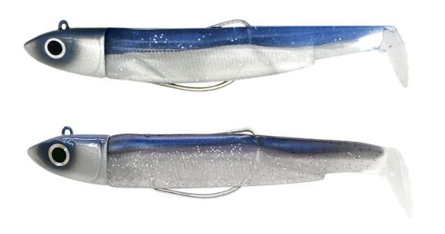 Fiiish Black Minnow 120 25g No3  Combo Double Pack Blue/Electric Blue
