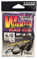 Decoy Worm 126 Weighted Magnum 5g 6/0 - Mr Fish Ltd