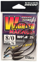 Decoy Worm 126 Weighted Magnum 9g 8/0 - Mr Fish Ltd