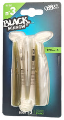 Fiiish Black Minnow 120 No3 Spare Bodies Khaki