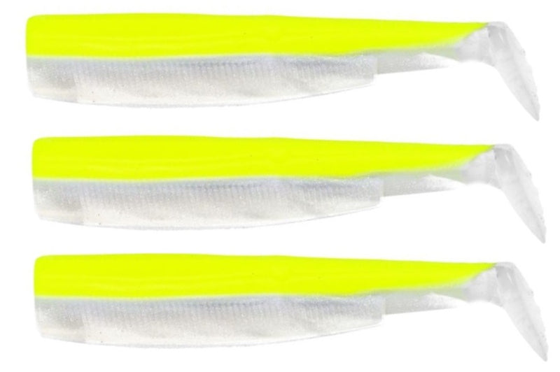 Fiiish Black Minnow 140 No4 Spare Bodies Chart Back White Belly