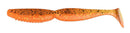 Megabass Spindle Worm 4" Tinsel Orange