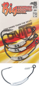 OMTD OH2400W Big Weighted Swimbait Hooks 10.5g 5/0