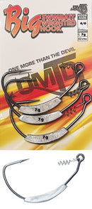 OMTD OH2400W Big Weighted Swimbait Hooks 7g 4/0