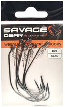 Savage Gear Weedless Corkscrew Hook 6/0 - Mr Fish Ltd