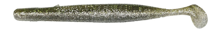 Savage Gear Gravity Stick Paddletail 15g 14cm Green Silver UV