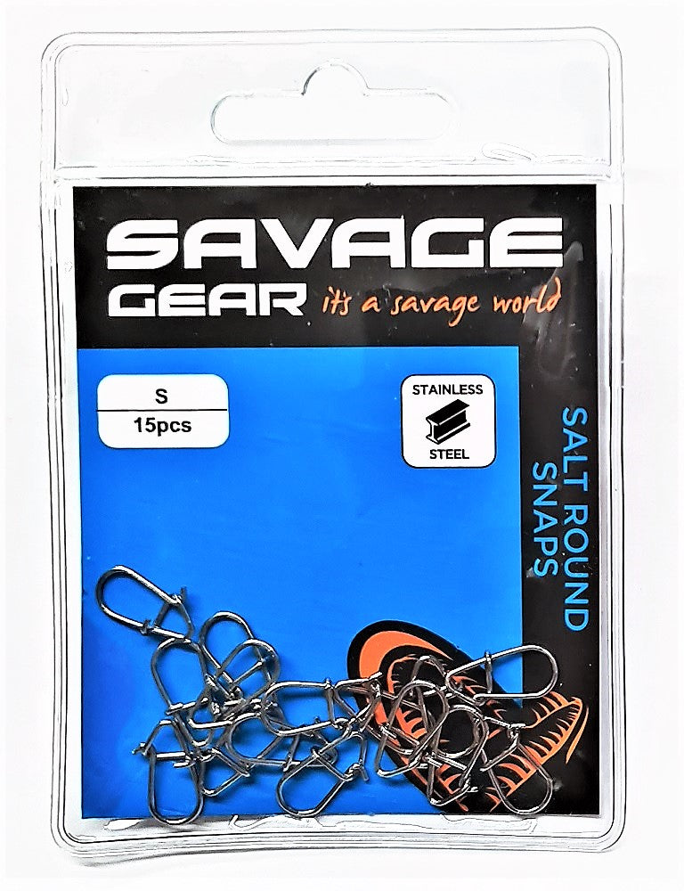 Savage Gear Salt Round Snaps - Small