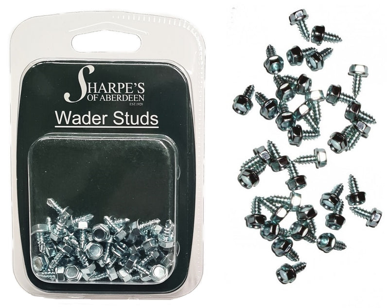 Sharpes Wader Studs - Pkt of 40