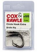 Cox & Rawle Circle Hook Extra with Live Bait Bridle - 8/0
