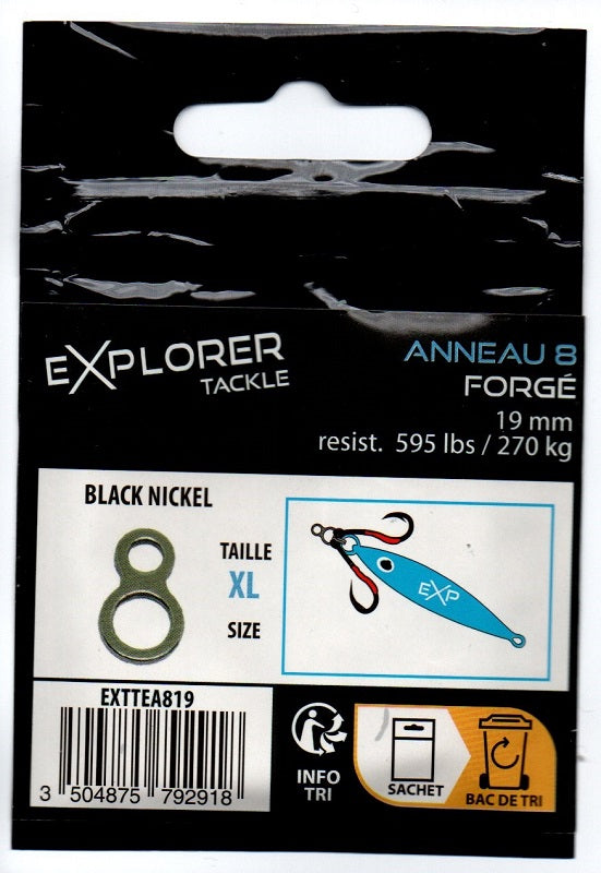 Explorer Tackle - Assist 8 Ring XL - 19mm 595lb