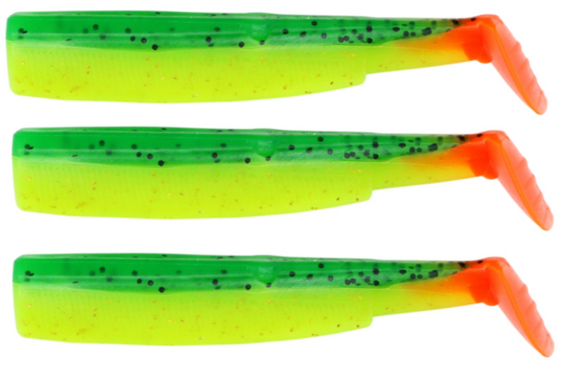 Fiiish Black Minnow 140 No4 Spare Bodies Vert (Orange Tail)