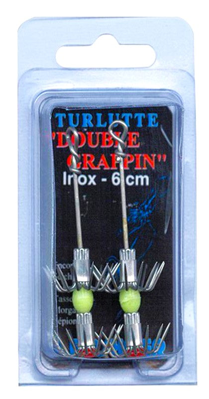 Flashmer Double Squid Jig Hooks On Wire
