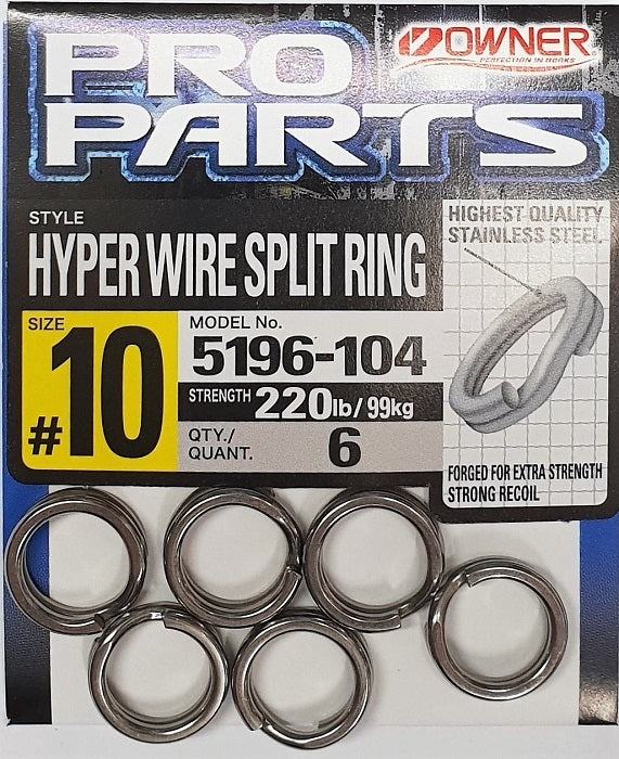 Owner Hyper Wire Split Rings