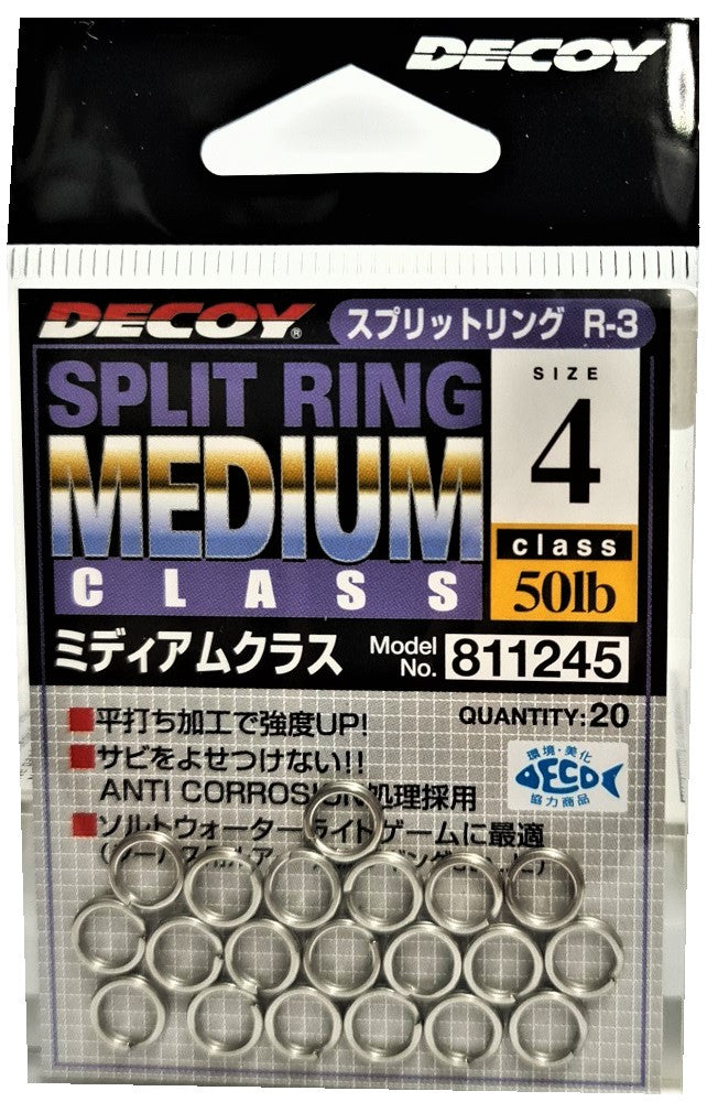 Decoy Medium Split Rings