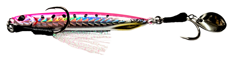 Duo Drag Metal SS Blade 28g UV Pink Sardine