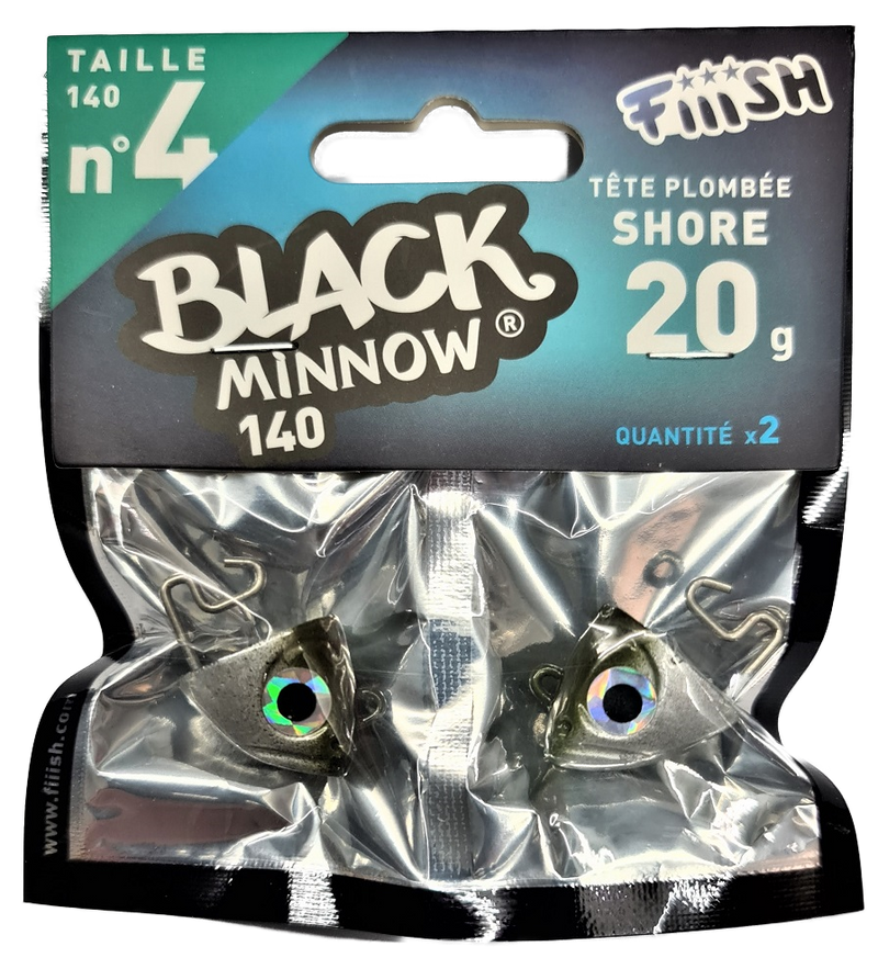 Fiiish Black Minnow 140 No4 20g Head