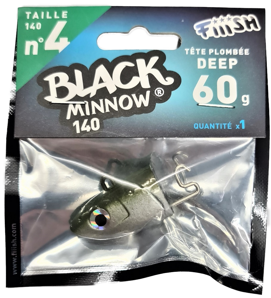 black minnow lure fishing Fiiish 105 N2.5 Combo Search 12g Adjustable action Nomad Design Madmac and DTX