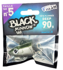 Fiiish Black Minnow 160 No5 90g Head - Mr Fish Ltd