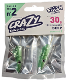 Fiiish Crazy Sandeel No2 30g Head