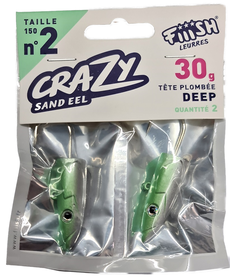 Fiiish Crazy Sandeel No2 30g Head