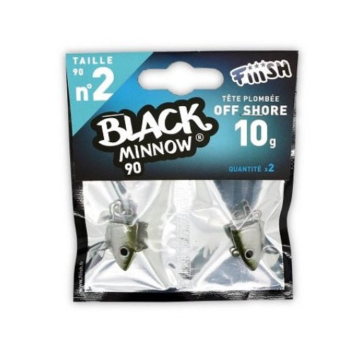 Fiiish Black Minnow 90 No2 10g Head