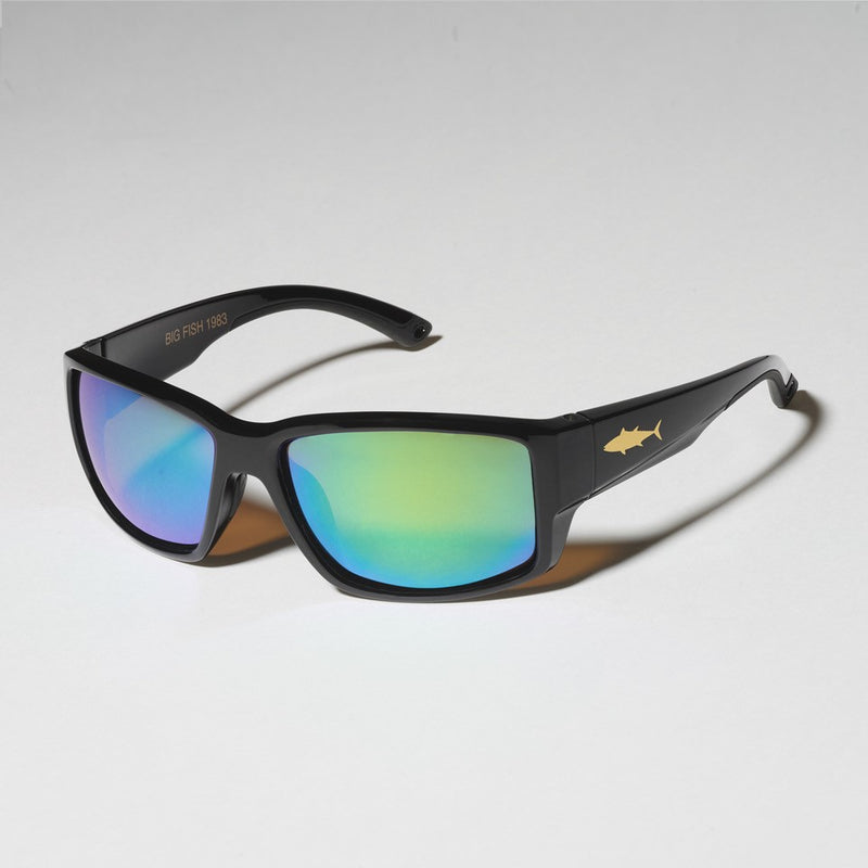 Big Fish 1983 - The Mask - Tuna - Black Frame - Grey Lens - Cameleon Mirror