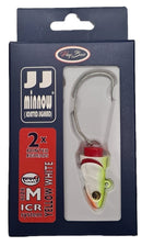 Pays Bass JJ Minnow Jig Head 21g Yellow White