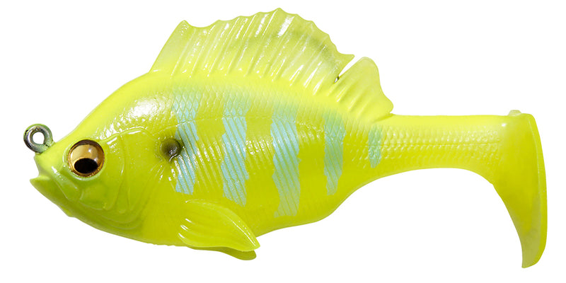 Megabass Sleeper Gill 3.2" 21g Ghost Lime Chart Gill