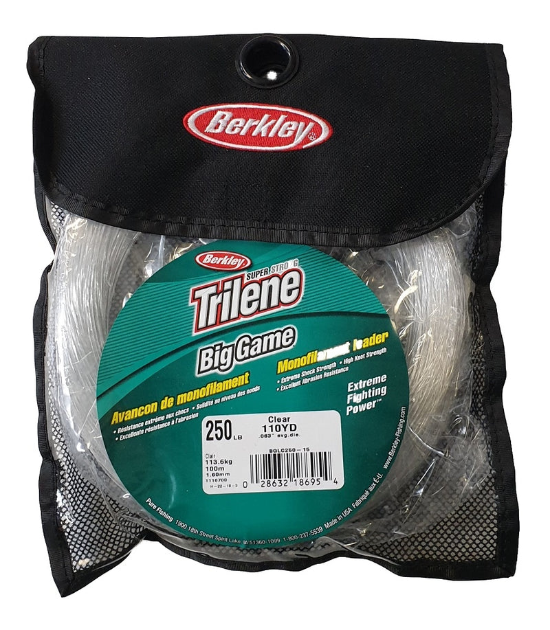Berkley Big Game Monofilament Leader 250lb