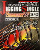 single hooks for lures