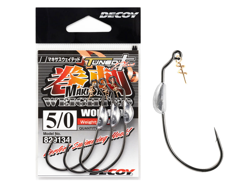 Decoy Worm 130 Makisasu Weighted Swimbait 3g 5/0