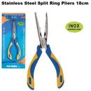 Flashmer Stainless Steel Split Ring Pliers 18cm